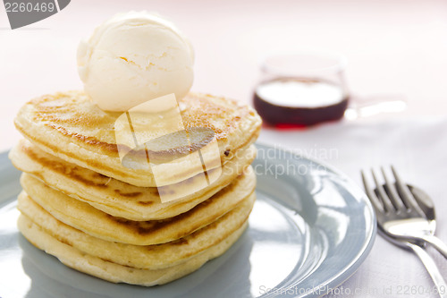 Image of Heart Shaped Pancakes