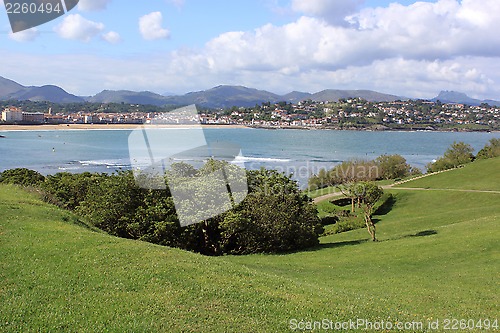 Image of landscape of seaside