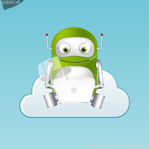 Image of Green Robot