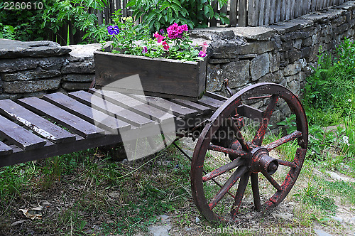 Image of Flower Box on the Cart