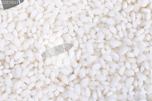 Image of close up of white rice 