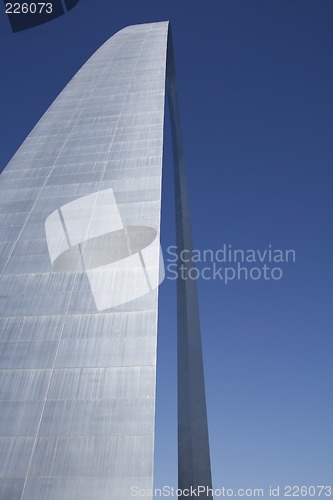 Image of Close up on The Arch at St. Louis