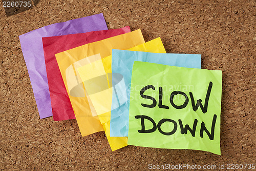 Image of slow down - lifestyle concept