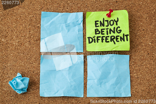 Image of enjoy being different