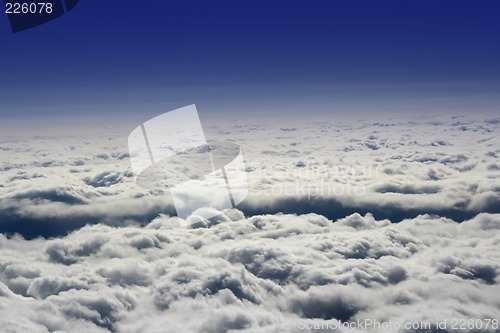 Image of Clouds from the Plane