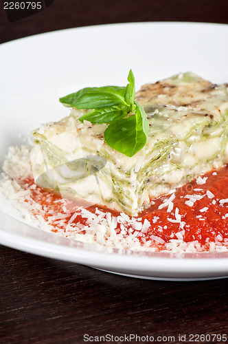 Image of lasagna