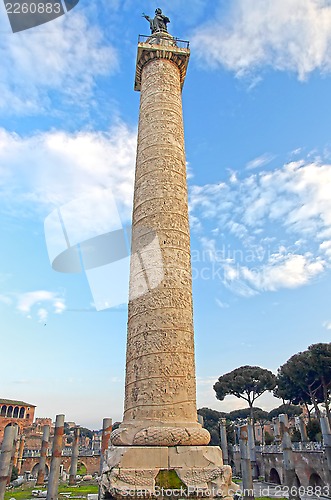 Image of Traian Column in Rome