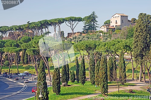 Image of Rome view