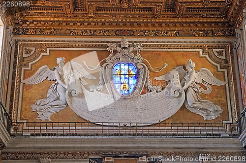 Image of Stained glass in church