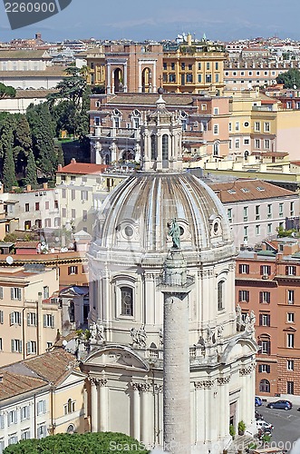 Image of Up view of Rome