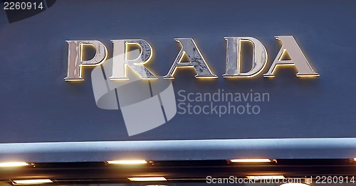 Image of Prada shop