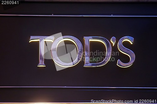 Image of Tod's fashion store