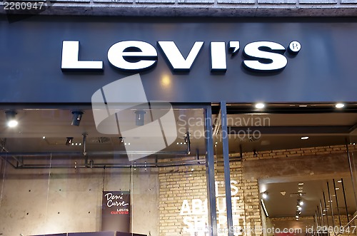 Image of Levi`s shop