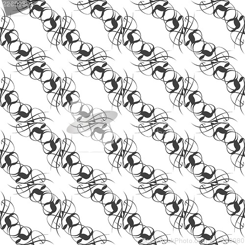 Image of Seamless geometric black and white pattern