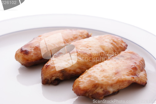 Image of Cooked Chicken Wings