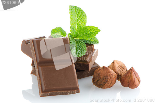 Image of Chocolate parts