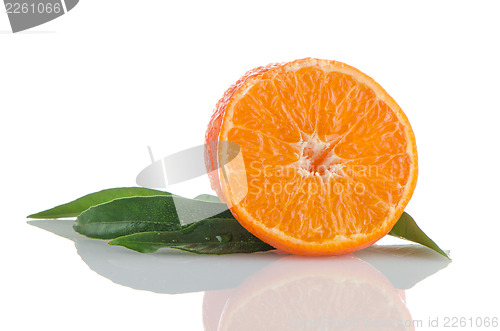 Image of Ripe tangerines or mandarin