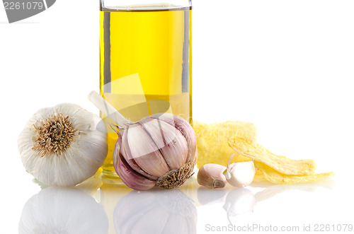 Image of Garlic and olive oil