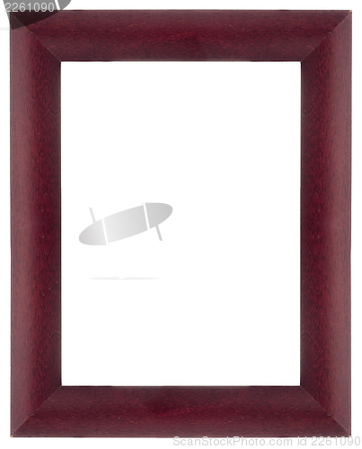 Image of Pink wooden frame 