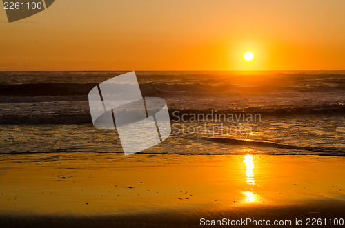 Image of Sunset at the beach