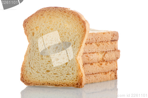 Image of Golden brown toast