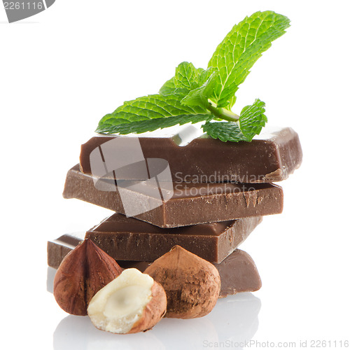 Image of Chocolate parts