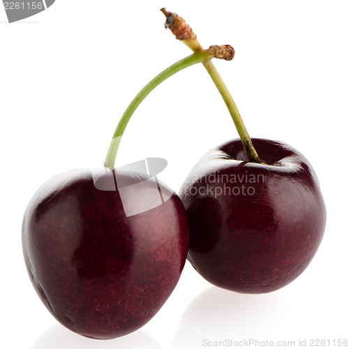 Image of Red cherries