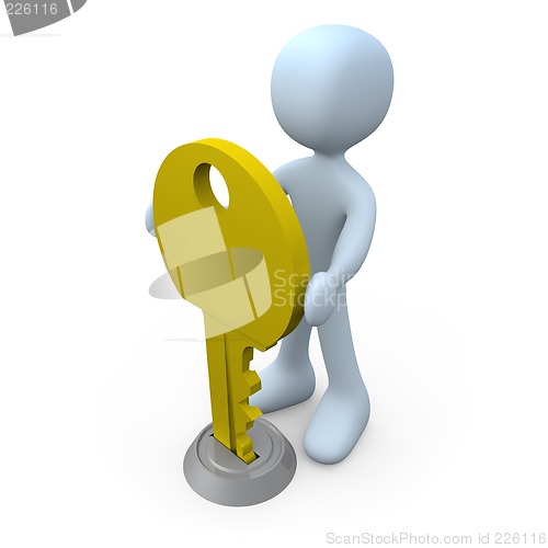 Image of Key in Keyhole