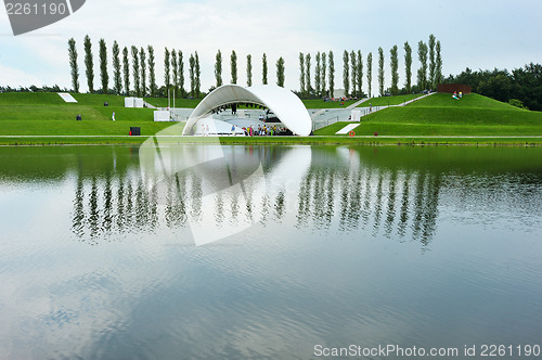 Image of The lake in the park