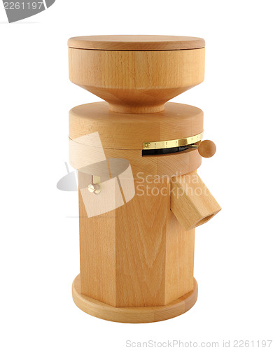 Image of Wooden electric mill