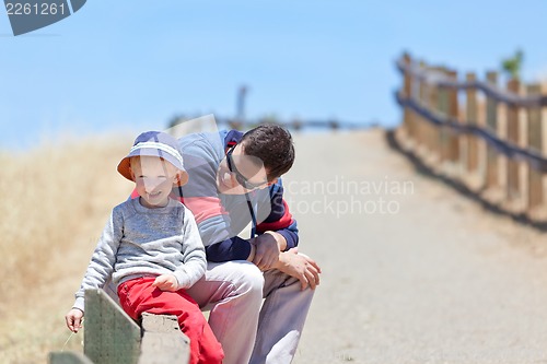 Image of family at the park
