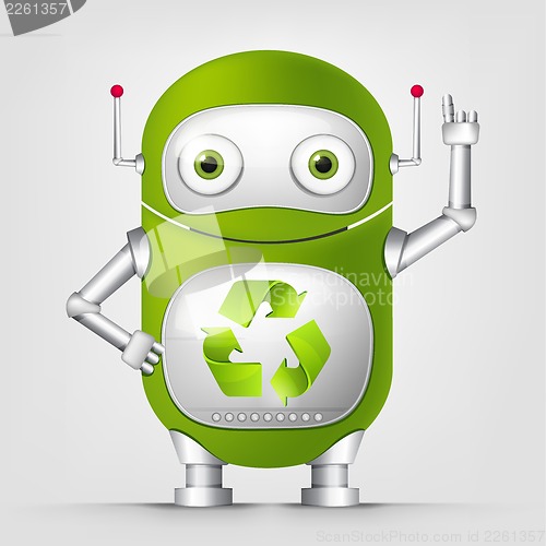 Image of Green Robot