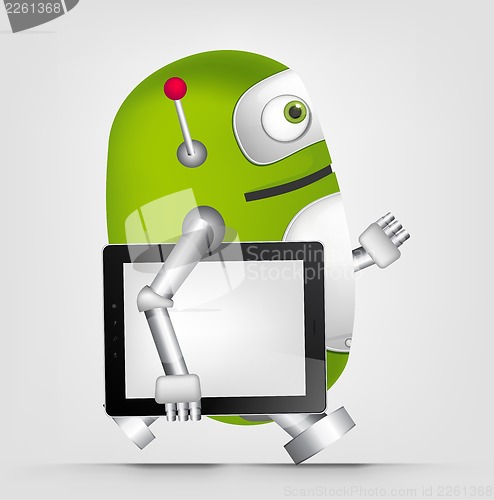 Image of Green Robot