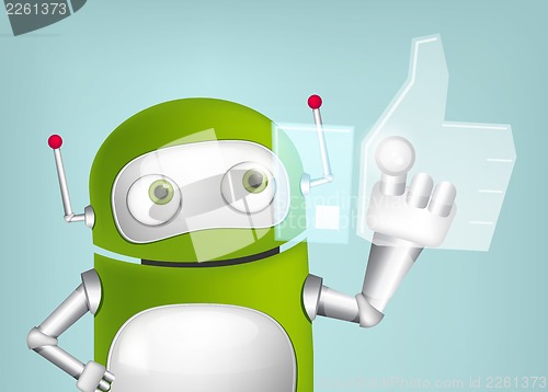 Image of Green Robot