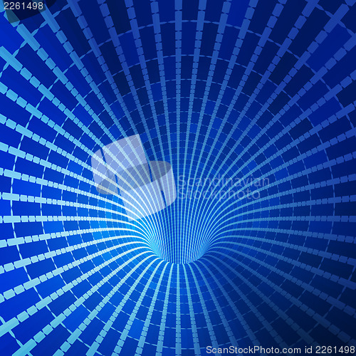 Image of Abstract pipeline mesh