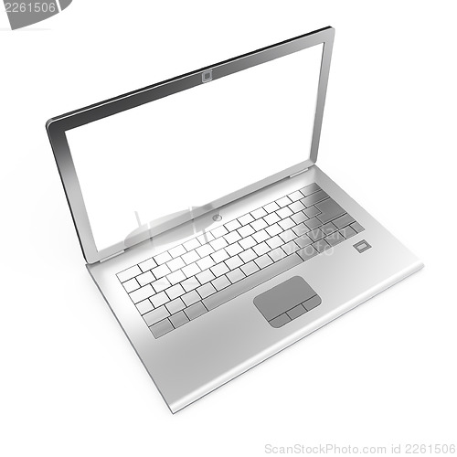 Image of Laptop isolated