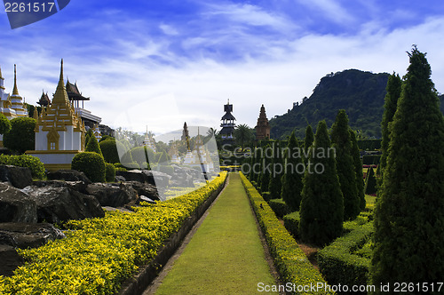 Image of French park.