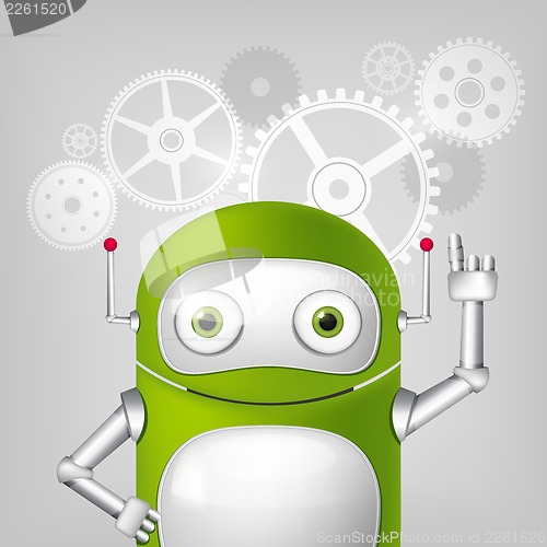 Image of Green Robot