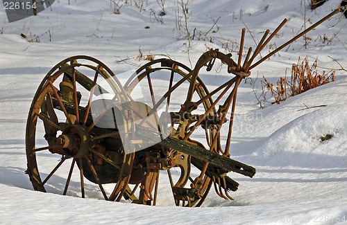 Image of Old "farm equipment"