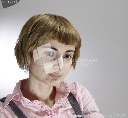 Image of Portrait of a young woman