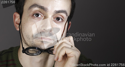 Image of Portrait of a young man