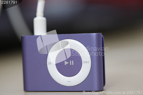 Image of Modern mp3 player