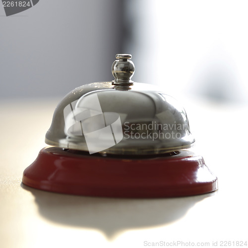 Image of Close up photo of a bell 