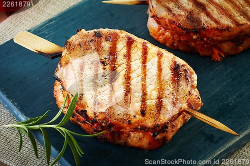 Image of Grilled pork meat