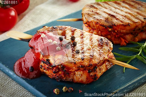 Image of Grilled pork meat