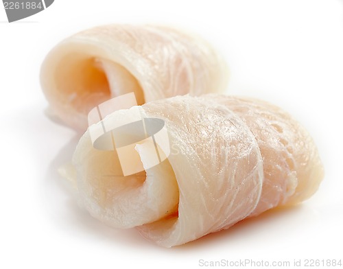 Image of fresh raw fish fillet