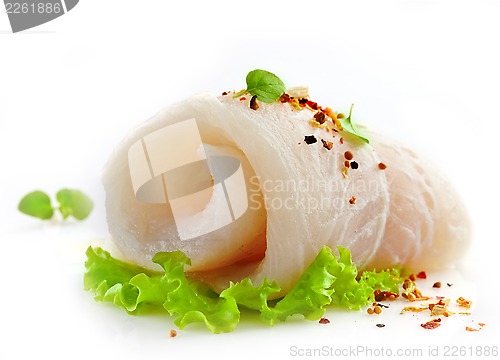 Image of fresh raw fish fillet