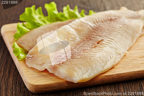 Image of fresh raw fish fillet