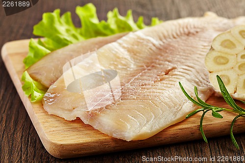 Image of fresh raw fish fillet