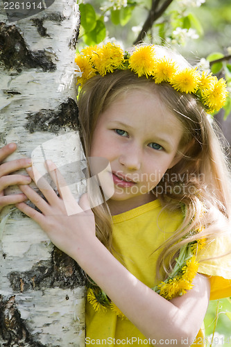 Image of spring portrait